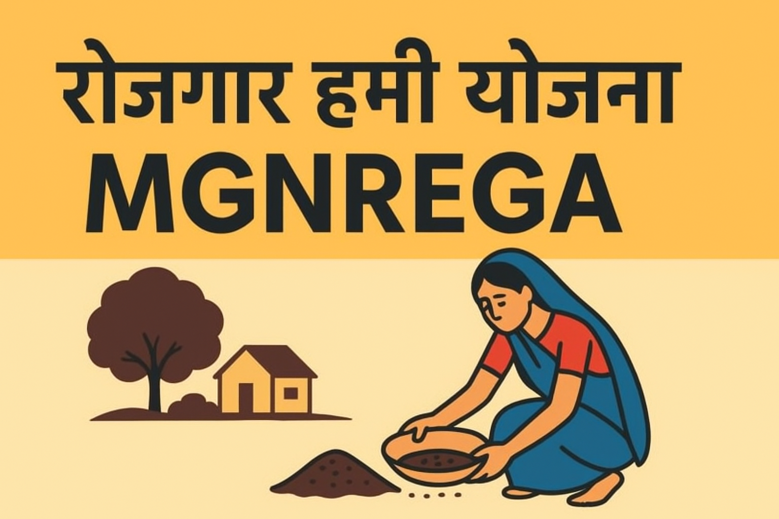 महात्मा गांधी राष्ट्रीय ग्रामीण रोजगार हमी योजना (MGNREGA)